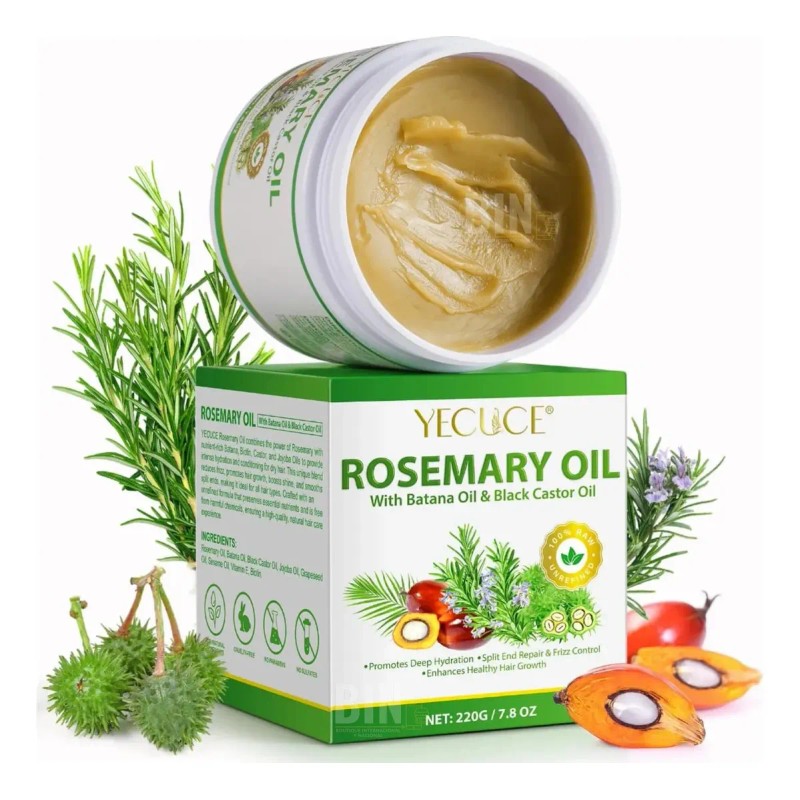 Crema Capilar Batana Oil Ricino 220 G Cabello Seco Y
