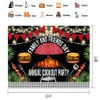 PHMOJEN Picnic Backdrop 10X8FT Family and Friends Day Annual Cookout