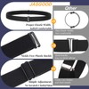JASGOOD 2 Pcs Crop Top Tuck Waist Band Adjustable Band