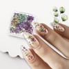 3D Dried Flowers for Nails, Dried Flowers Nail Art Stickers