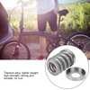 Keenso Shock Absorber Spring, Titanium Bicycle Spring Shock Absorber Bicycle