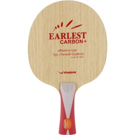 Yasaka YR163 Table Tennis Racket Arrest Carbon + Shakehand For Attacks, Special Material Included Flare