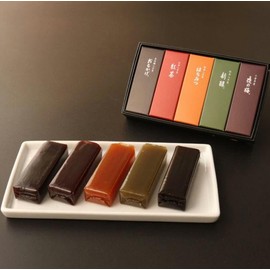 Toraya Yokan Japanese Sweets Azuki Bean Jelly 5 Piece For Gifts And Presents