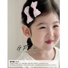 GFun リボン ヘアアクセ ヘアクリップ ヘアリボン 子供 キッズ 小さめ 2個セット 髪飾り