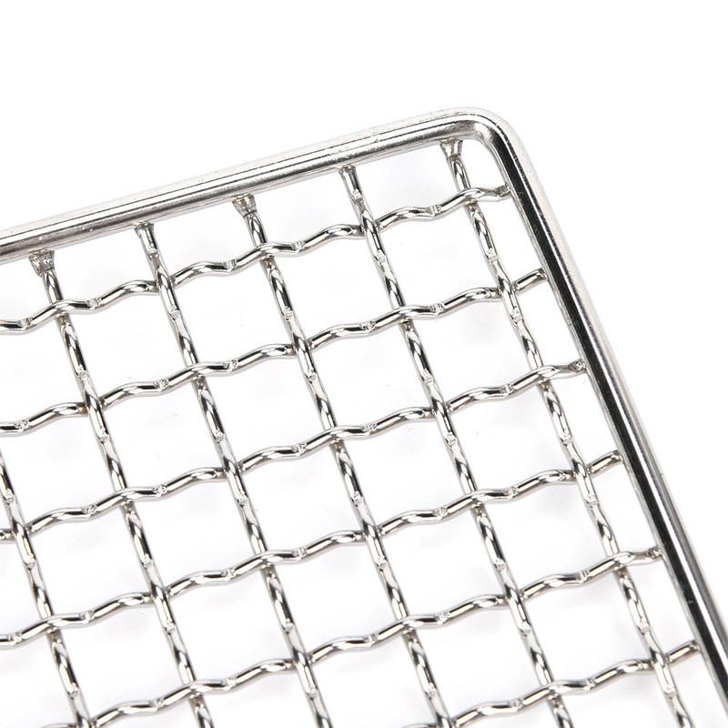 Outdoor Camping Multifunction Stainless Steel Barbecue Wire Mesh BBQ Grill