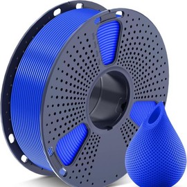 [BACK TO SCHOOL DEAL] SUNLU PETG Durable & Accurate Filament 1.75mm 1KG | No-Clog for Robust 3D Prints:_PETG Blue