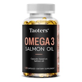 Cápsulas De Aceite De Salmón Taoters Omega-3 (120 Cápsulas)