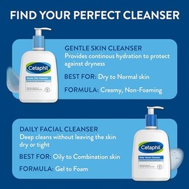 Cetaphil - Limpiador suave para todo tipo de piel, 20 onzas