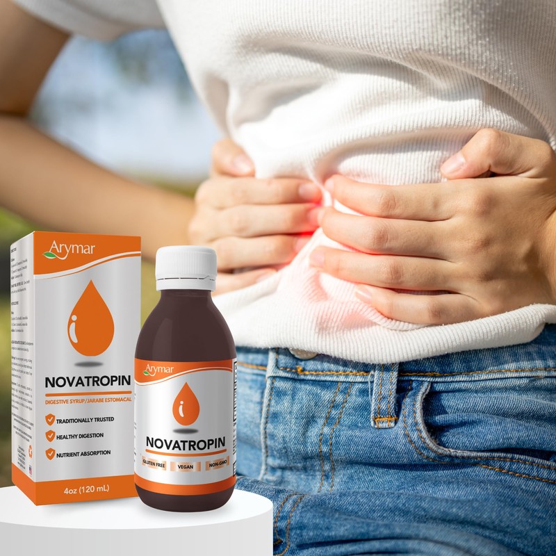 Arymar Novatropin, Digestive Aid, Supplement, Vegan-Friendly, Natural Formula