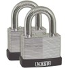 Kasp 130 Laminated Steel Padlock - 40 Millimeters - Twin