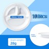 YANGRUI Party Plates Mineral Filled PP 10" 150 Pack -