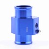 Universal Metal Car Water Temperature Sensor Adapter Blue for Most