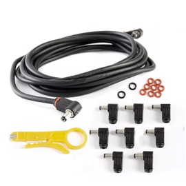 Strong Hold AP-PCKITD01 Solder Free DC Patch Cable Kit,Patch Cable kit Solder Free Pedal board Cable kit Guitar Patch Cable Effects Pedal Patch Cable