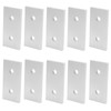 10Pcs Joining Plate Aluminum Flat Connecting Reinforcement Tool for Construction