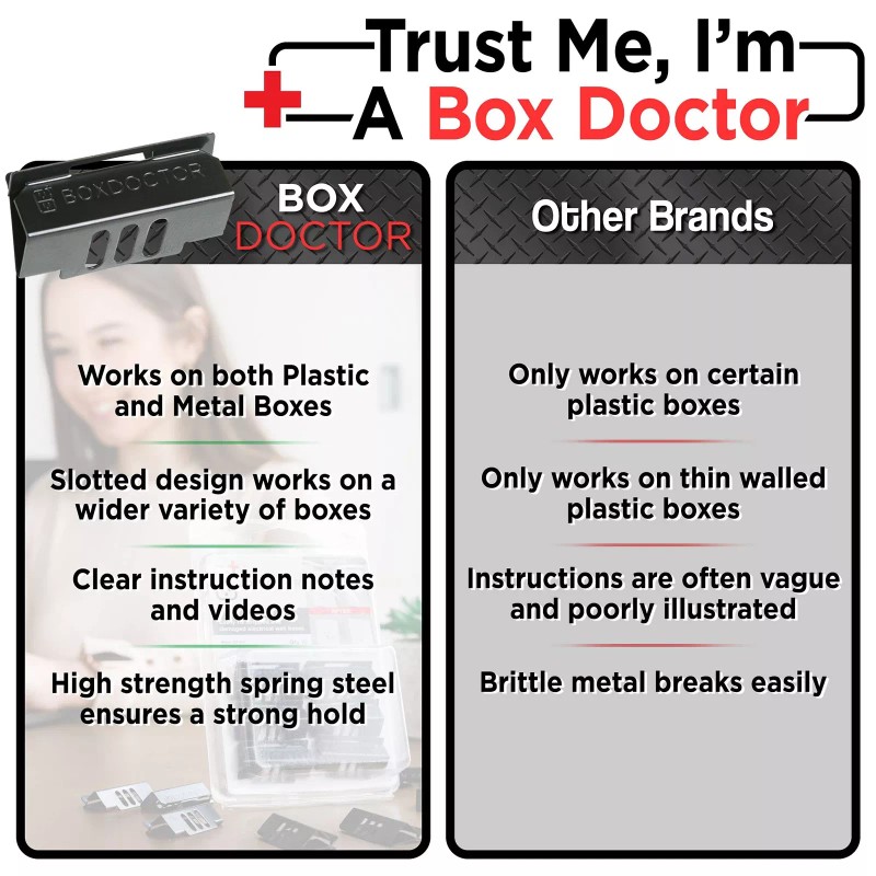Box Doctor Repair Clips Fix Loose Outlets and Switches Electrical