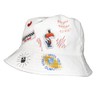 Guinness White Sun Bucket Hat with Doodle Designs