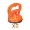 BEST 2Pack 2.5" Mini Suction Cup Dent Remover Puller Glass