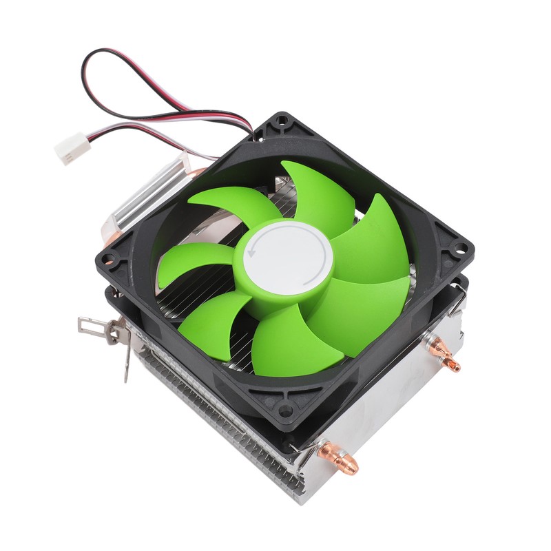CPU Cooler Dual Heat Pipe 48CFM DC12V Quiet Operation Hydraulic
