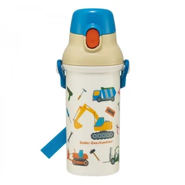 Skater Walking Car Heavy Equipment Antibacterial One-Touch Bottle 480ml Strap Water Bottle / 스케이터 워킹카 중장비 항균 원터치 보틀 480ml 끈달린 물통