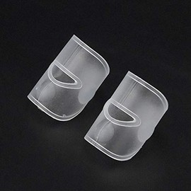 Corrector de Uñas Encarnadas, 2 Piezas de Silicona Herramienta de Corrección de Uñas Encarnadas para Arreglar Uñas Encarnadas Tiras Correctoras de Uña