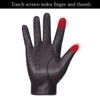 Meetoget Men's Leather Driving Gloves Unlined Goatskin Auto Driving Gloves