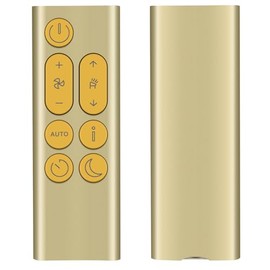 GOUYESHO New Replacement Remote Control for Dyson Fan BP04 BP03 (Gold)