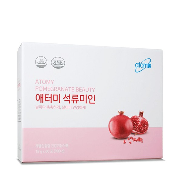 Atomy Pomegranate Nutritional Supplement 60 units, 15g, 900g × 2 units / 애터미 석류미인 영양제  60개, 15g, 900g × 2개