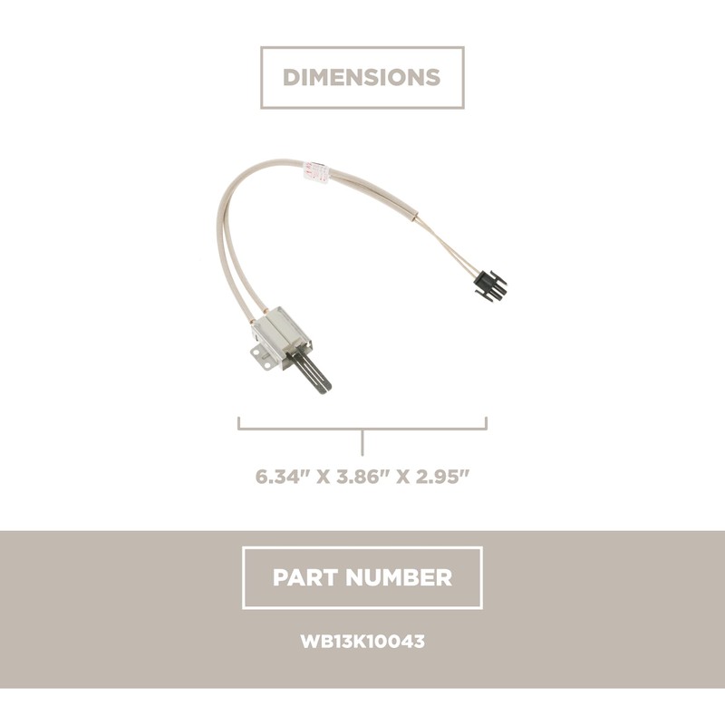 GE Appliances WB13K10043 Range Broil Igniter