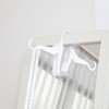 Aisen Laundry Hanger, Gray, 5.9 x 1.2 x 9.8 inches