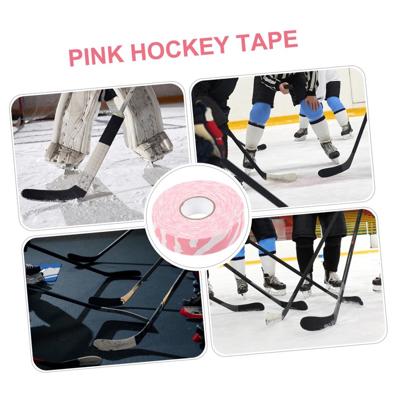 OHPHCALL 3rolls Cloth Hockey Tape Non- Grip Tape for Hockey