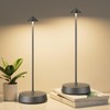 Rechargeable Cordless Small Table Lamp,6000mAh Battery Operated,LED Touch Dimmable Modern
