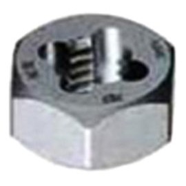 Gyros 92-90580 Metric Carbon Steel Hex Rethreading Die, 5mm x .80 Pitch