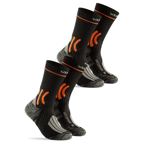 WRAP ME 2Pcs Waterproof Socks for Men, Comfort and Durability