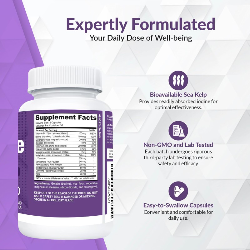 ThyroCare #1Thyro & Energy Support Supplement | Advanced Metabolism &