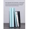 Sivelike A4 File Holder Folding Bookshelf,1 Year Warranty,3 Vertical Compartments