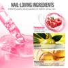 CHUCHU Nail Strengthener - Pomegranate Scent Nail Repair Growth Moisturizing