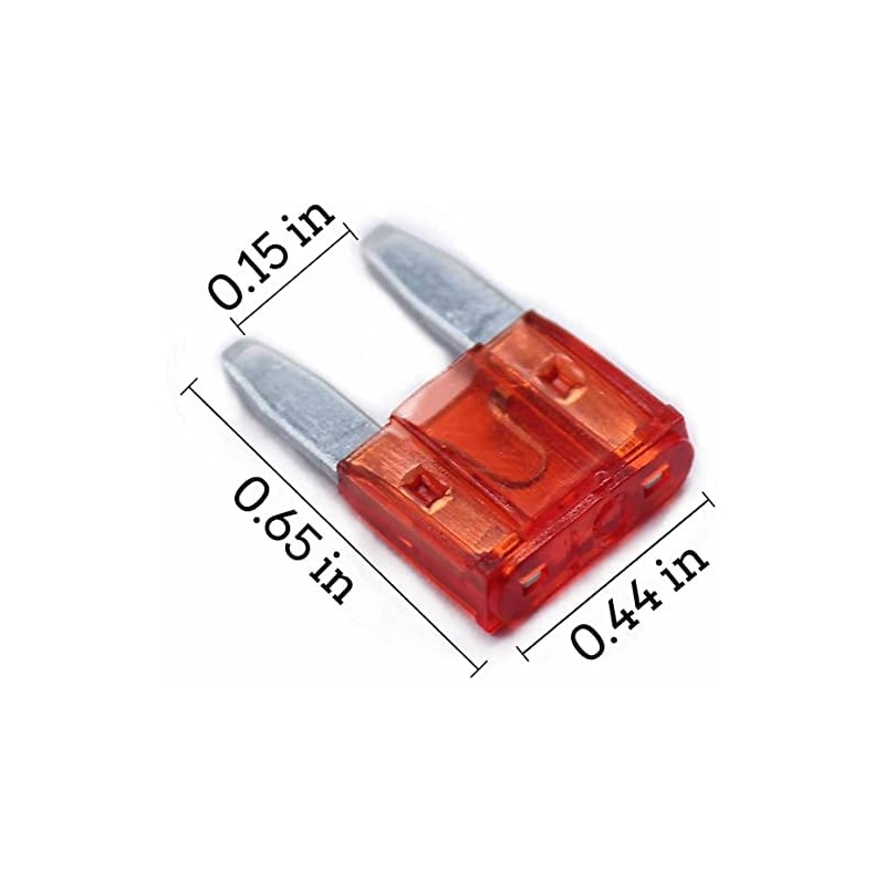 100 Pack Auto Fuses 30 AMP APM/ATM 32V Mini Blade