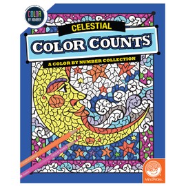 MindWare Color by Number Color Counts (Celestial)