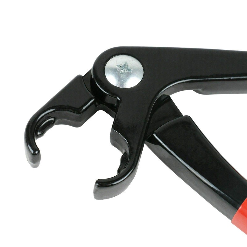 Pipe extraction pliers, fuel line release pliers, filter tools, locking