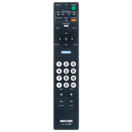 RM-YD028 Replaced Remote Control Applicable for Sony Bravia TV KDL-32L504 KDL-46VL150 KDL-40S504 KDL-52XBR9 KDL-40VE5 KDL-46S5100 KDL-37FA500 KDL-40SL150 KDL-32XBR9 KDL-46S504 KDL-55V5100