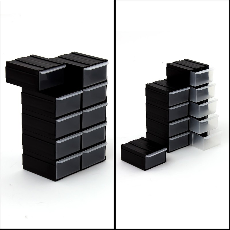 Patrol Group SZU10 Xczap G001 Set of 10 Modular Storage