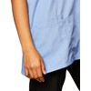 Cherokee Women's S V Neck Scrubs Shirt, Ciel, Small