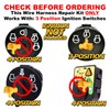 HD Switch Ignition Switch Wire Harness for John Deere TCA15075,