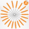 Shimeyao 20 Pcs Pocket Flat Head Screwdriver Set Small Magnetic