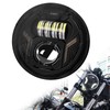 SINLIRU 7inch Round Headligt 7" Motorcycle White DRL Amber Turn