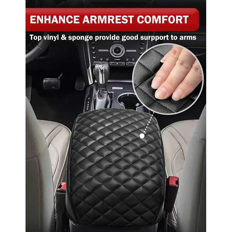 KBH Center Console Armrest Cover for Ford Explorer 2011 2012
