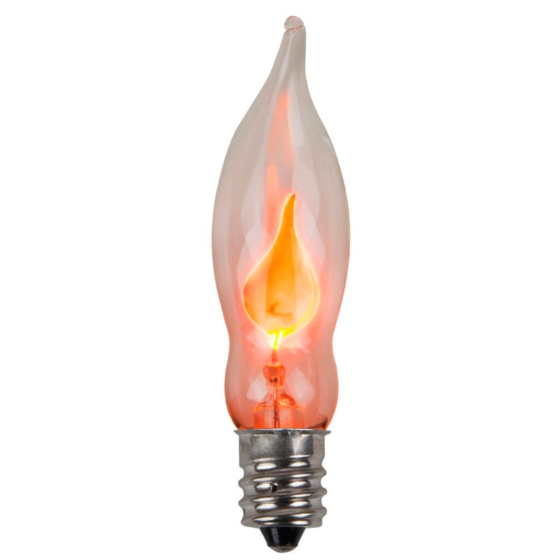 Creative Hobbies A101 Flicker Flame Light Bulb -3 Watt, 130