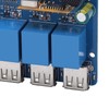 Power Supply Module 4 Channel 5V DC DC2.1 Type C