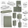 Clara Clark Sage Green Bathroom Set - Bathroom Sets with