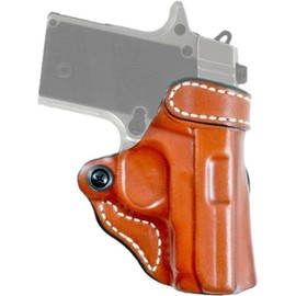 Desantis 155TAP6Z0 Gunhide, Criss-Cross Belt Holster, Fits Sig Sauer P238, Springfield 911, Kimber Micro Carry, Colt Mustang, Right Hand, Tan Leather, N/A